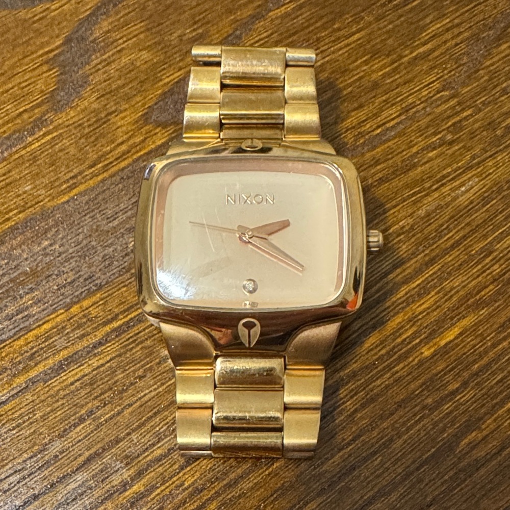 Nixon Watch The Player Rose gold